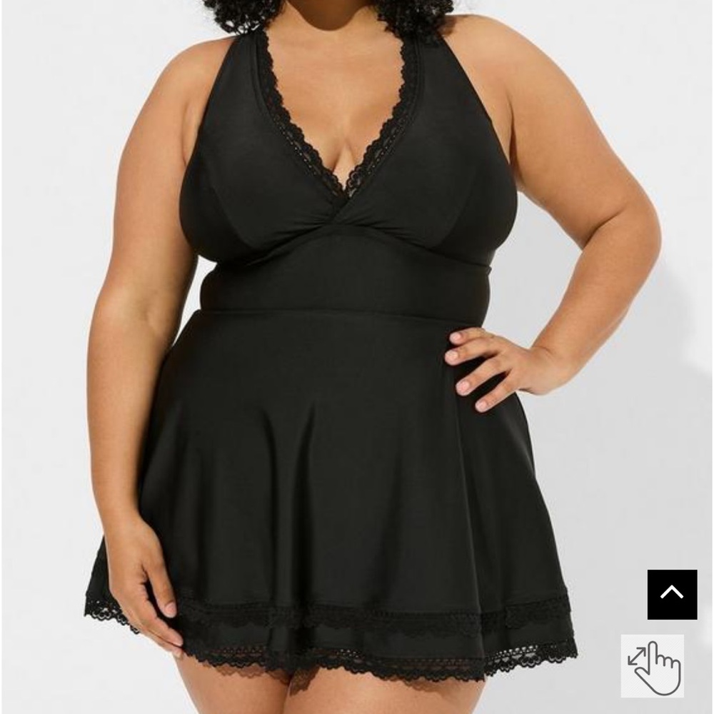 TORRID NWOT SIZE 2 swimsuit dress .
